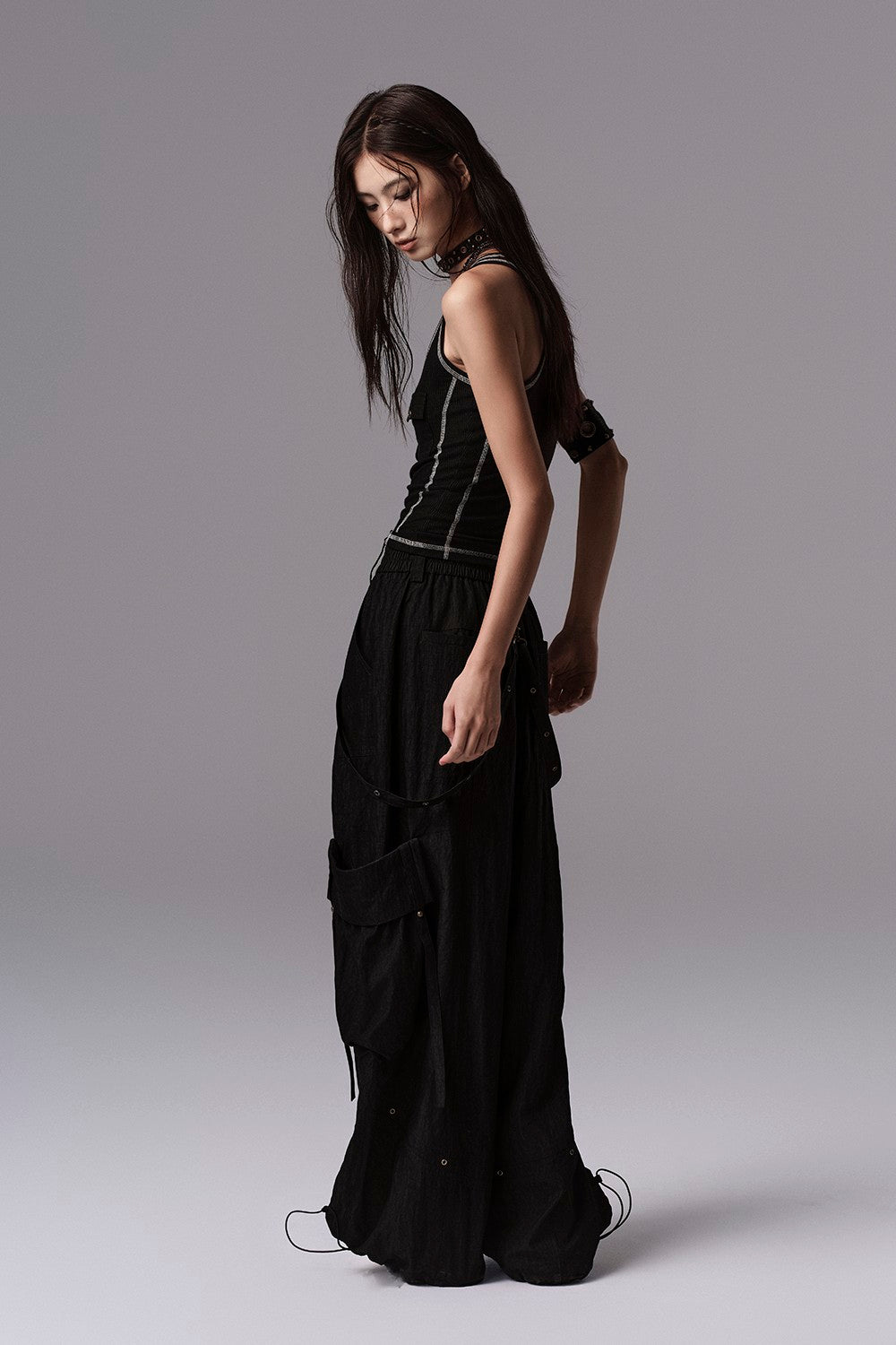 Ribbed Utility Tank Top