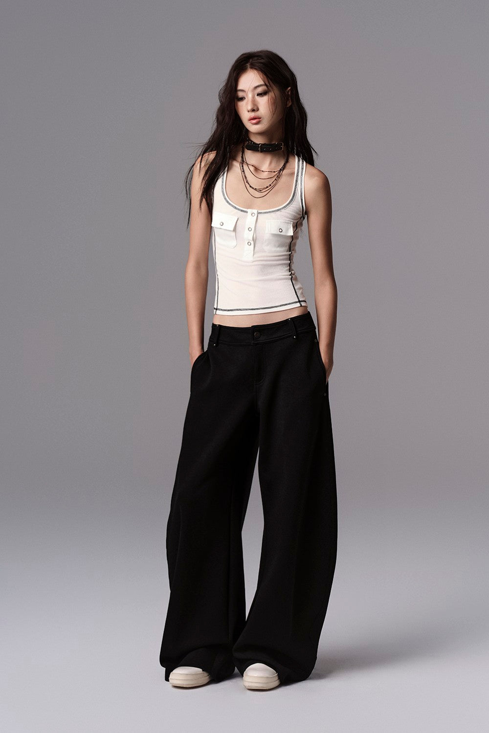 Ribbed Utility Tank Top