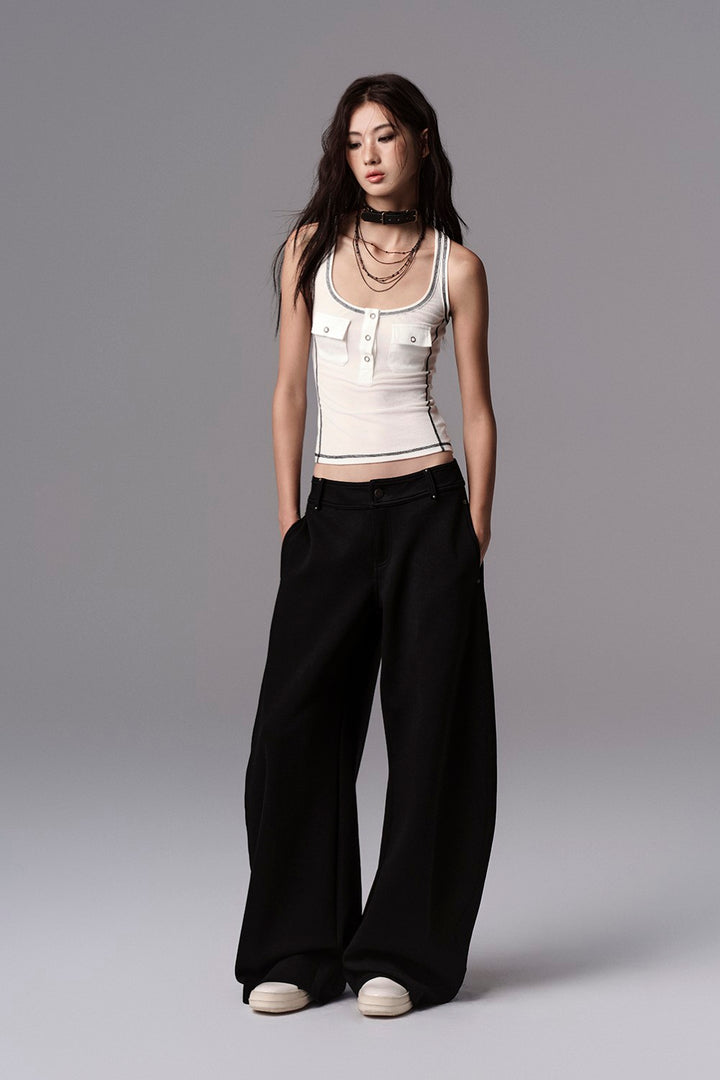 Ribbed Utility Tank Top