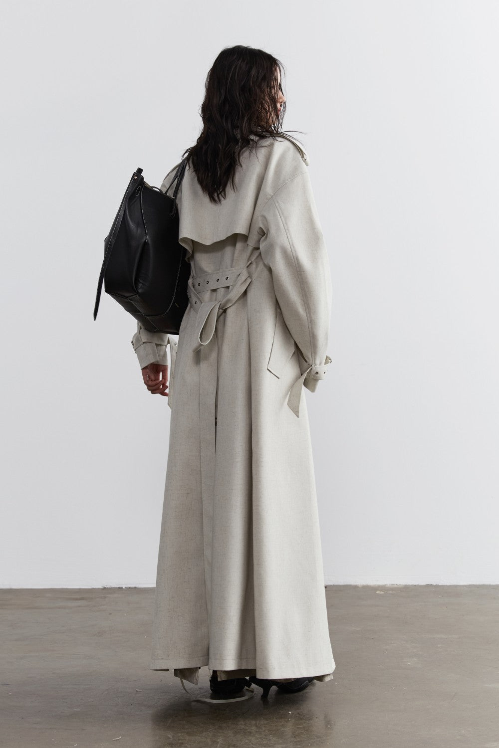 Light Oversized Trench Coat