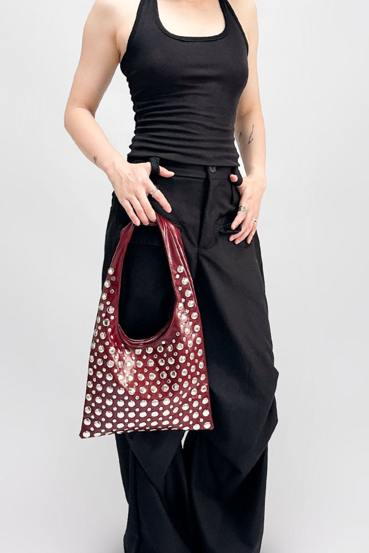 Cherry Lira Studded Bag