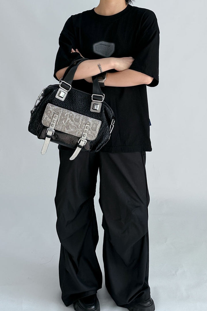 Lexa Sequin Boston Bag