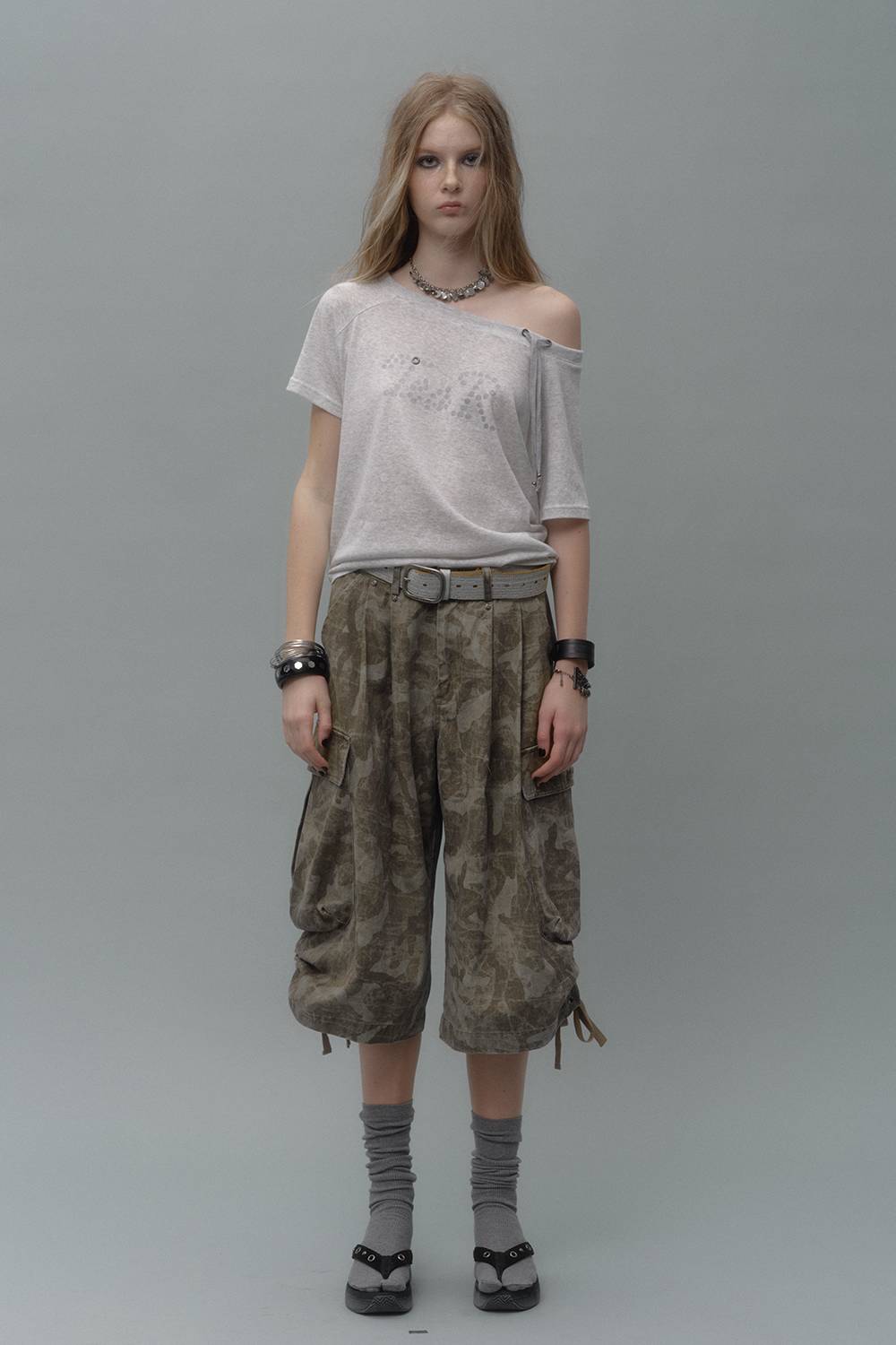 Heather Drawstring Shirt