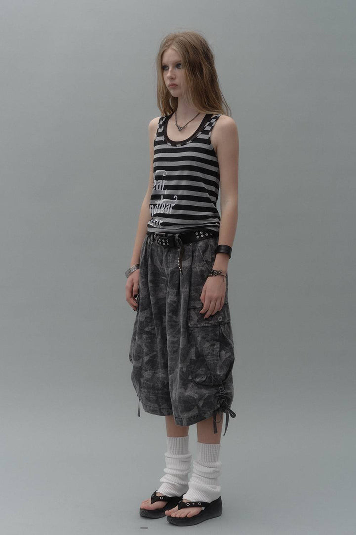 Military Cargo Jorts