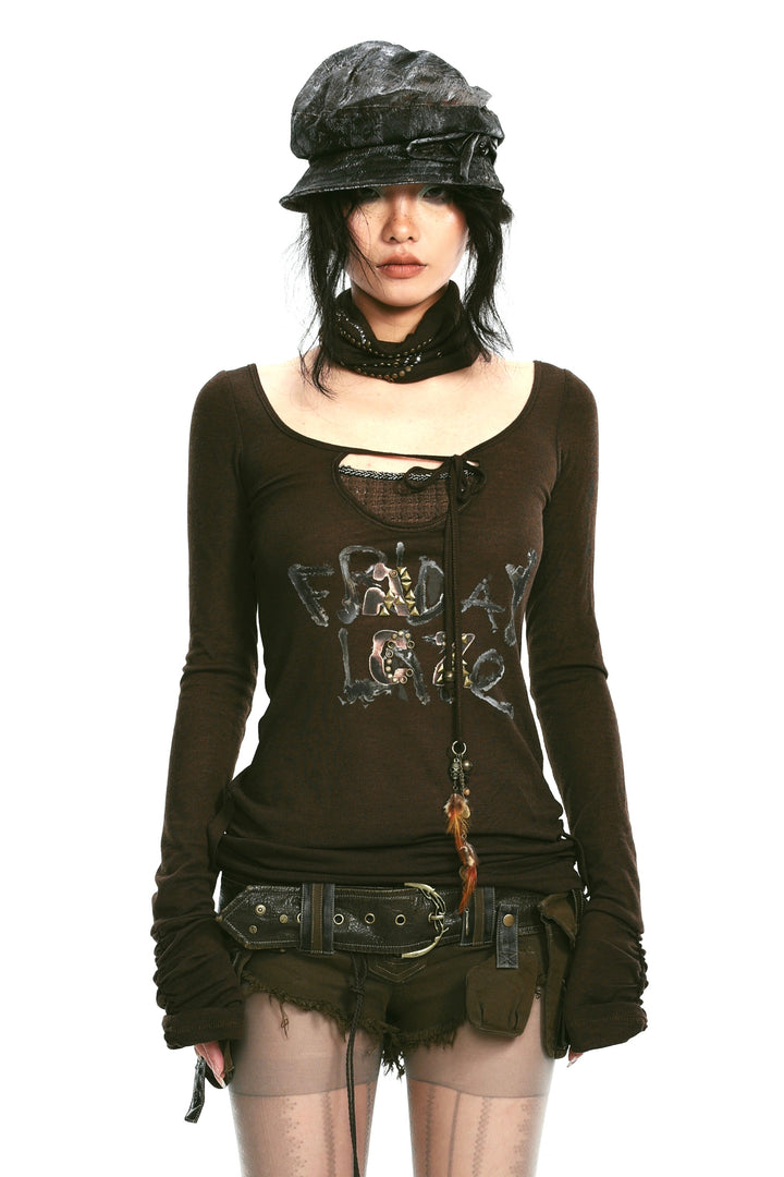 Embellished Knit Shirt
