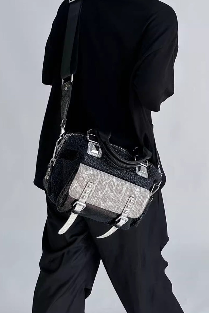 Lexa Sequin Boston Bag