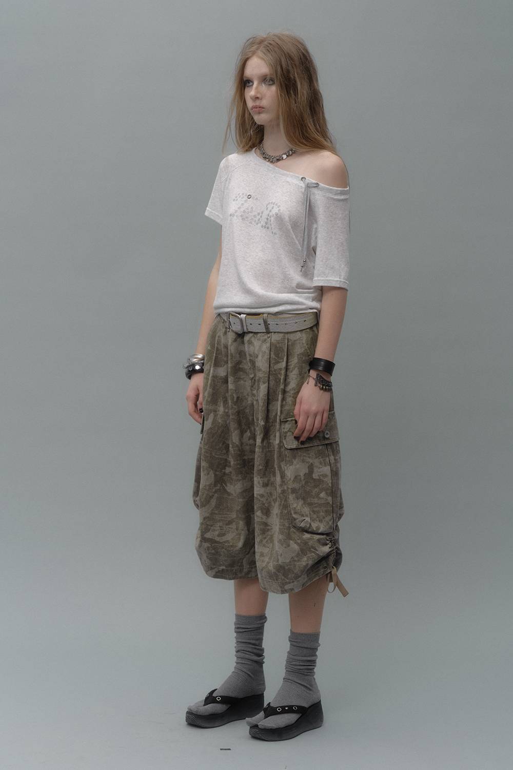 Military Cargo Jorts