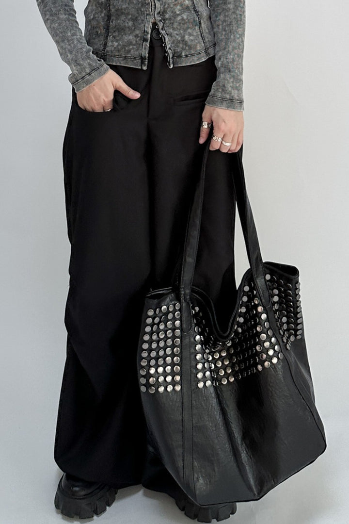 Nyx Studded Leather Bag