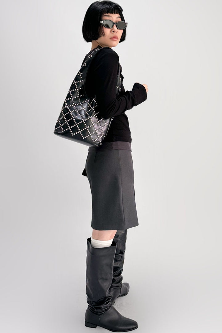 Vexa Diamond Shoulder Bag