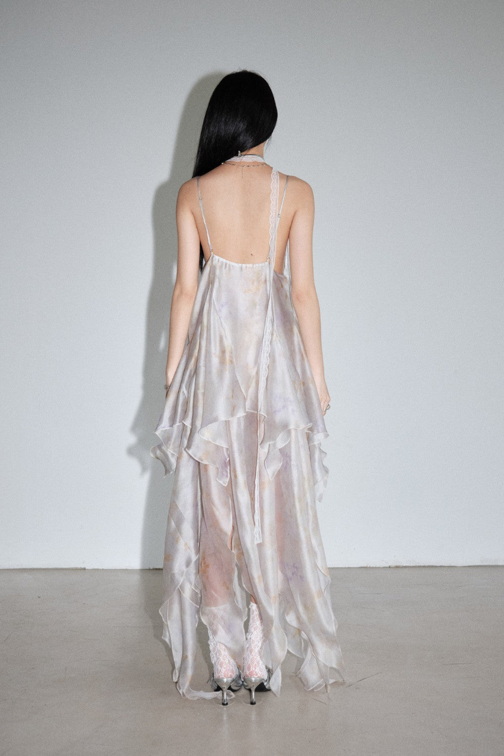 Jellyfish Mesh Maxi Dress