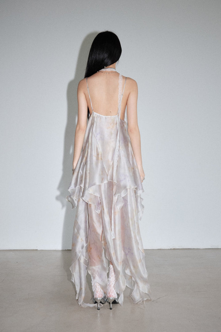 Jellyfish Mesh Maxi Dress