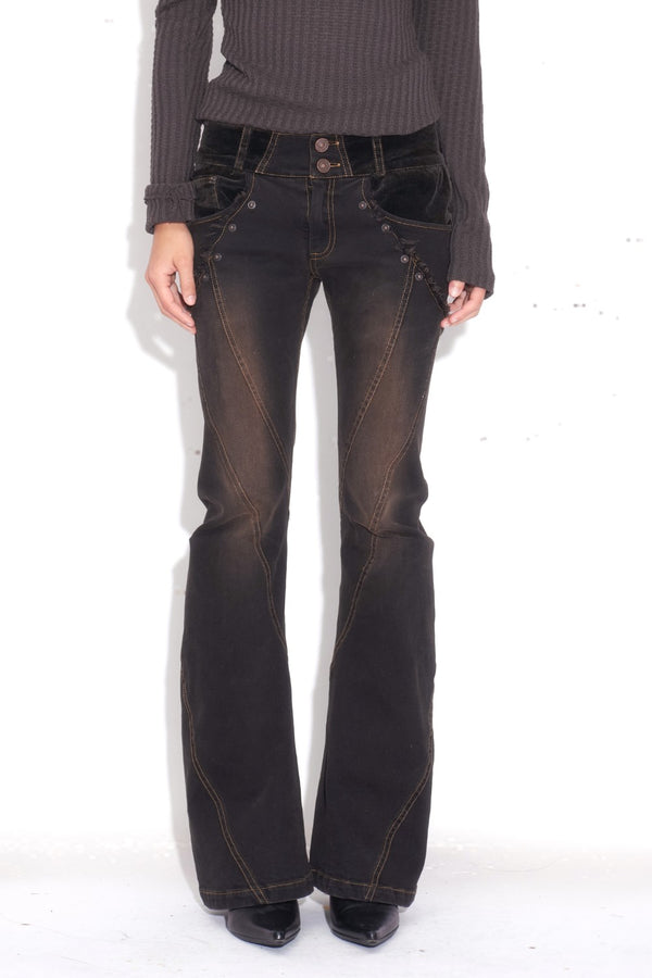 Mira Vintage Spiral Jeans