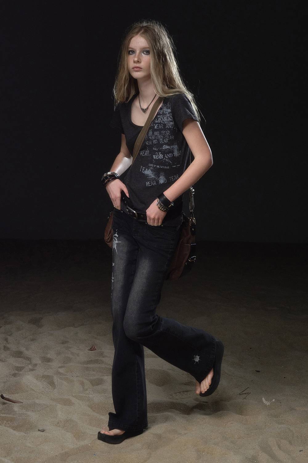 Distressed Logo Classic Shirt