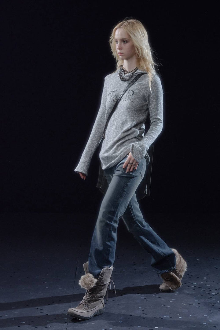 Vintage Washed Slim Jeans