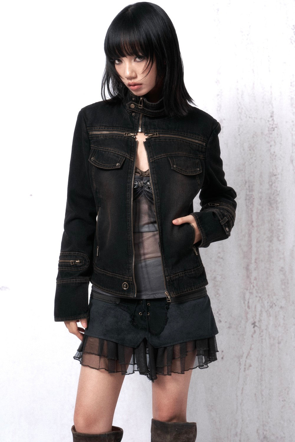 Ash Trace Denim Jacket