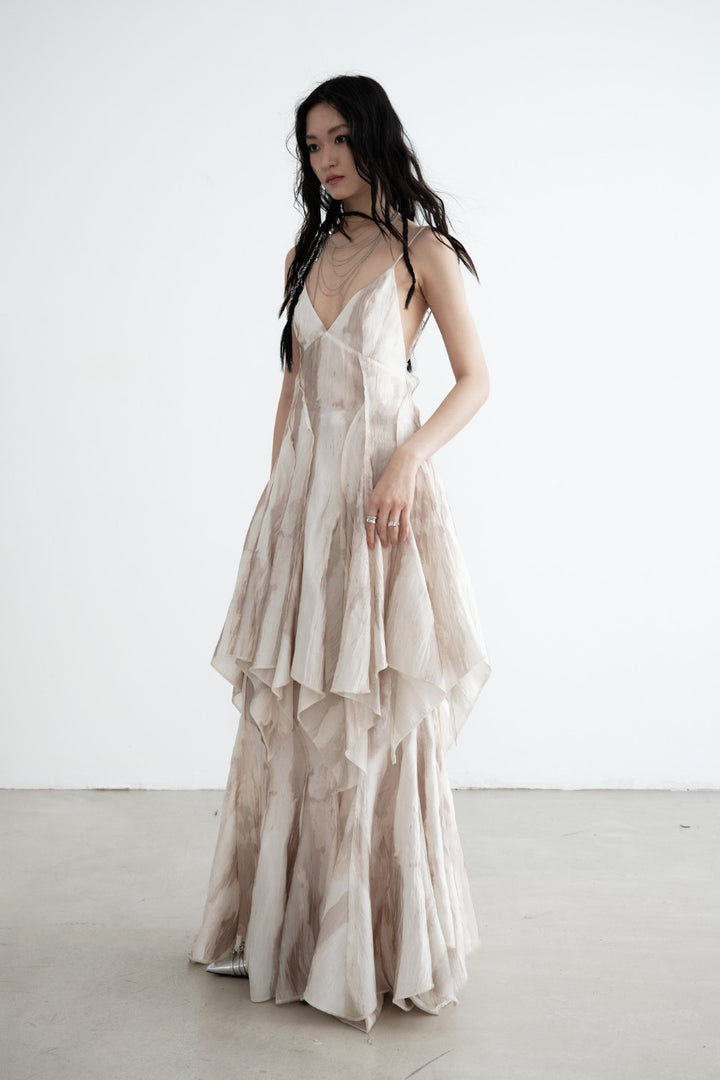 Draped Satin Fairy Skirt