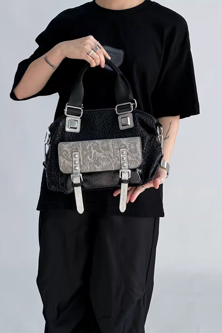 Lexa Sequin Boston Bag