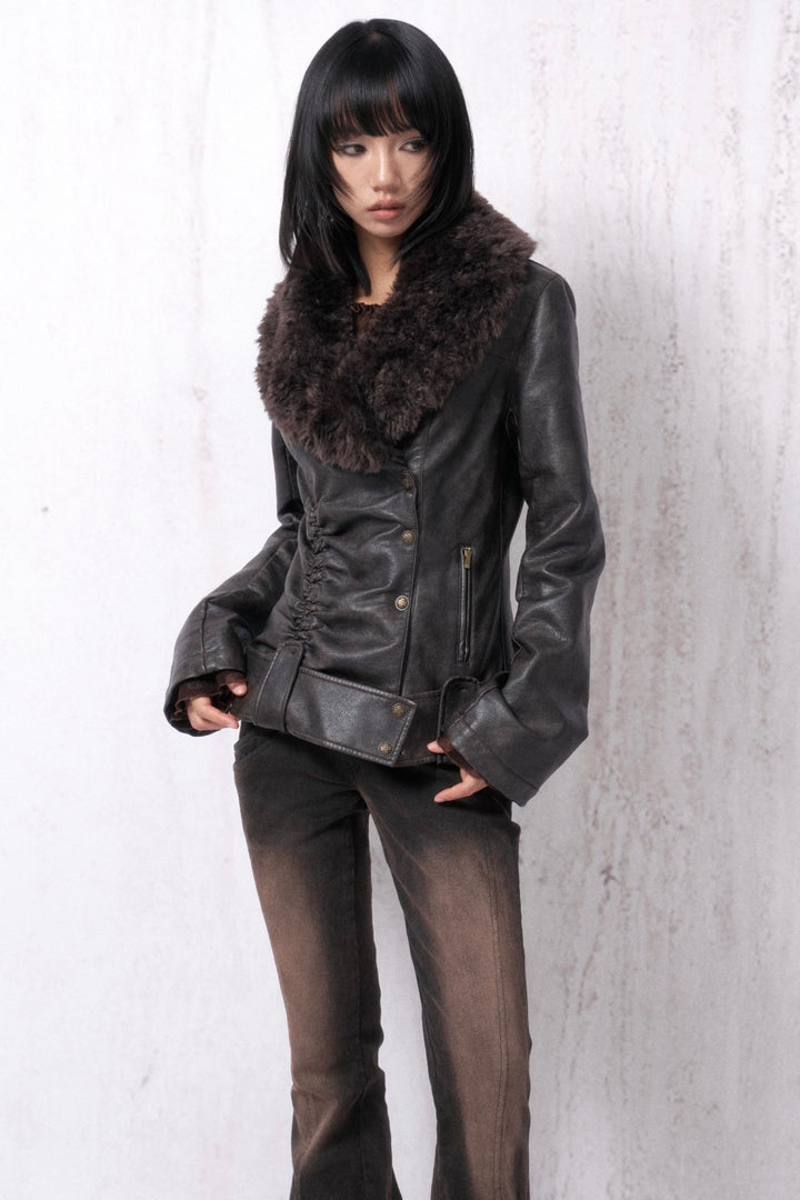 Fur-Trimmed Haven Coat