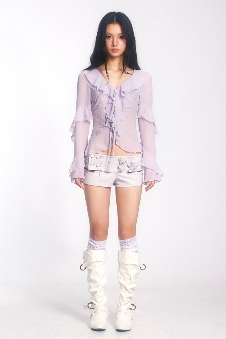 Lilac Seraphine Floral Blouse