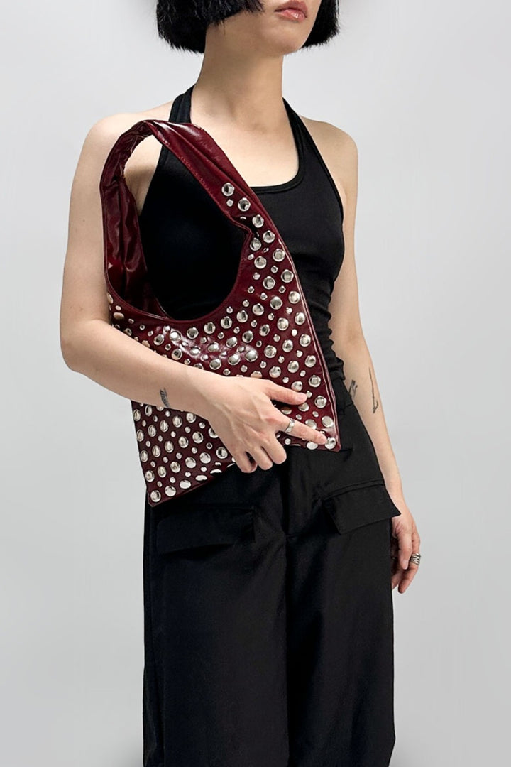 Cherry Lira Studded Bag