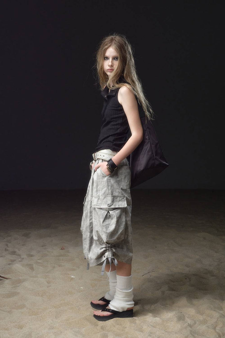 Military Cargo Jorts