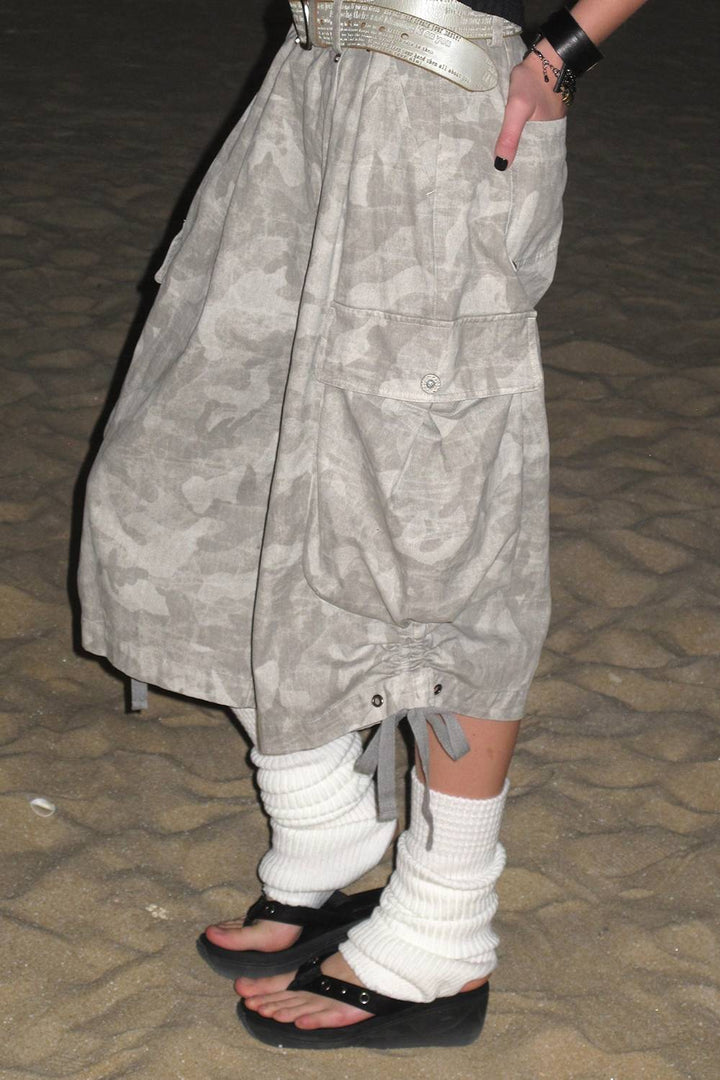 Military Cargo Jorts