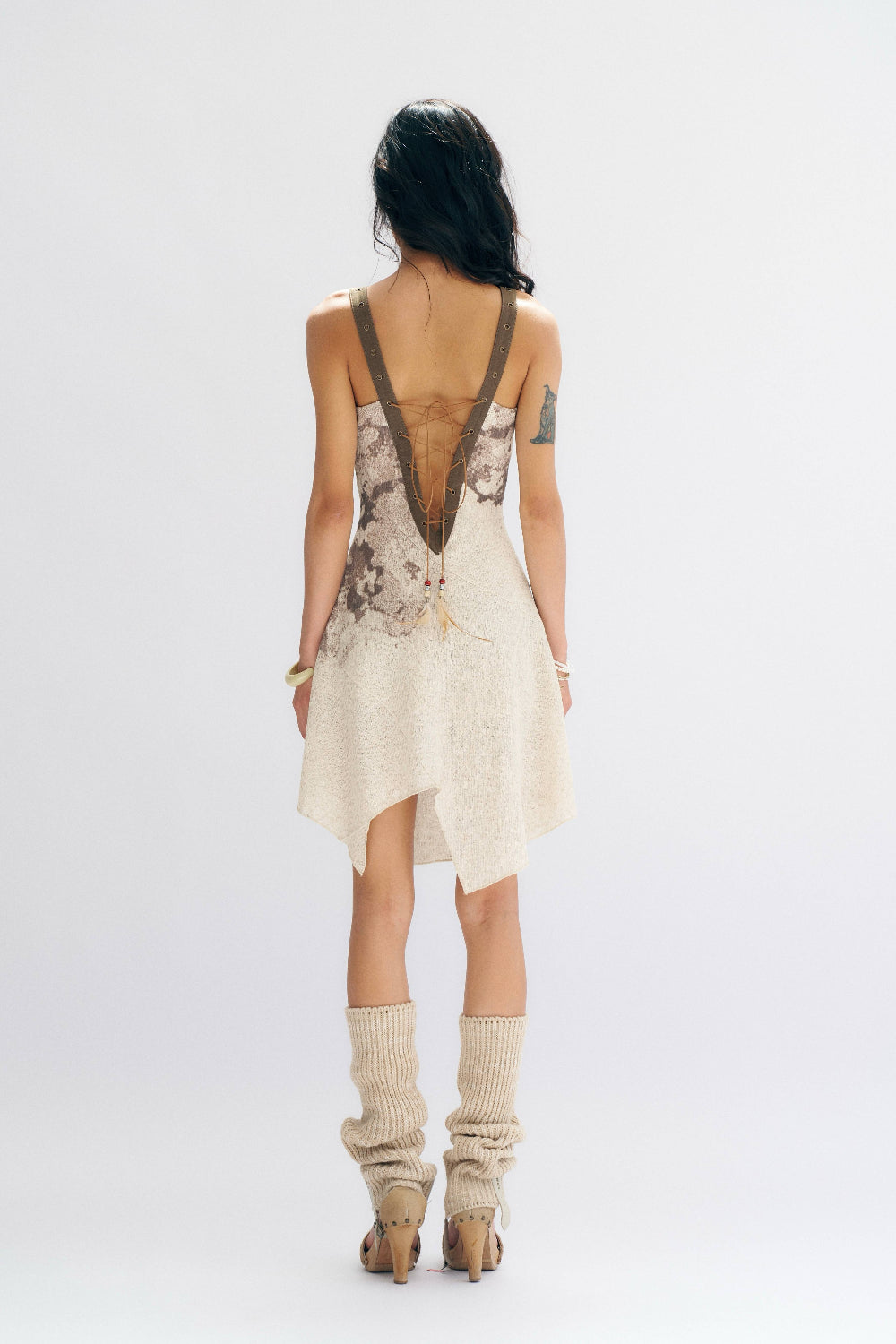 Earth Bloom Knit Dress