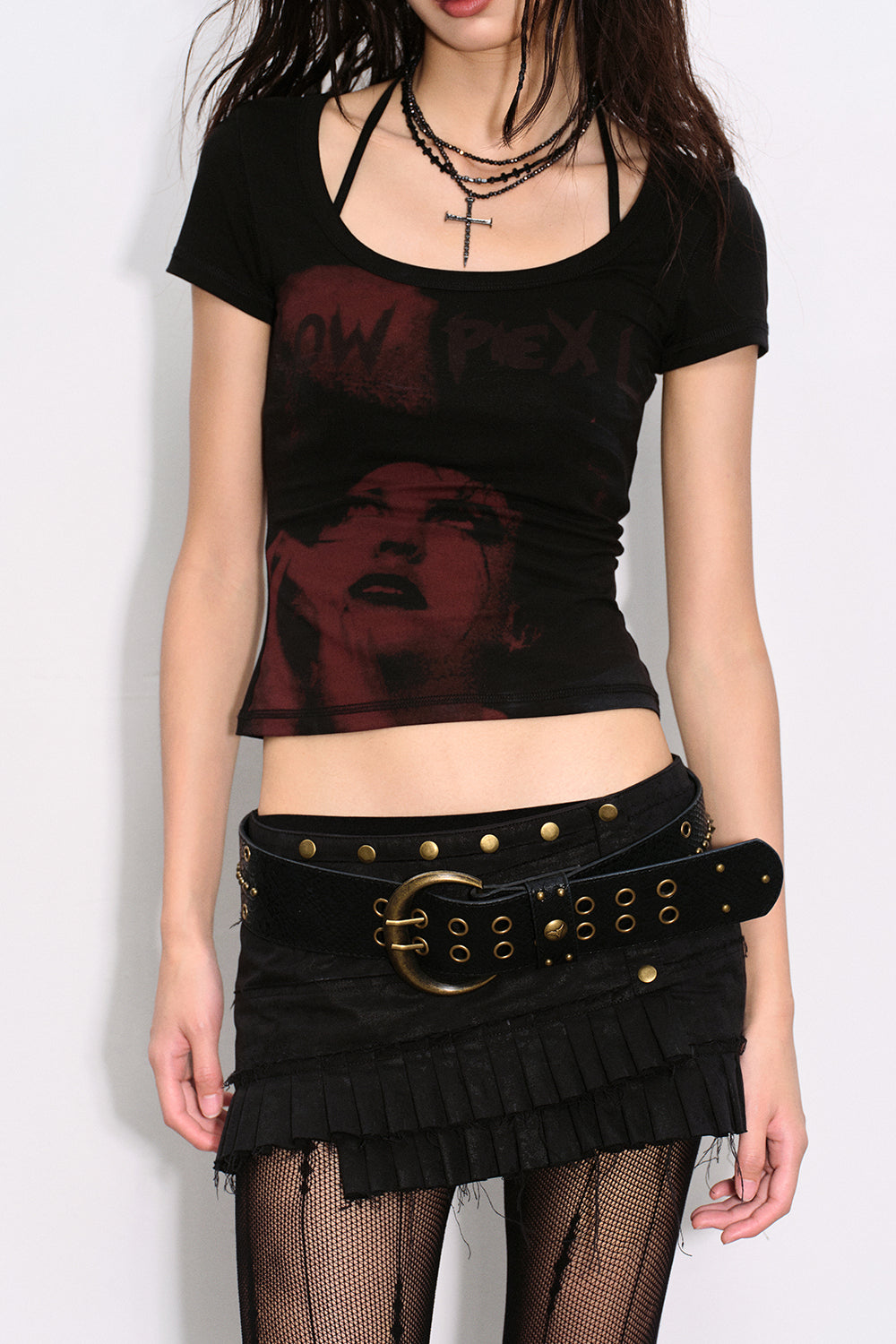 Ivy Crimson Face Shirt