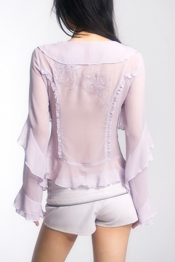 Lilac Seraphine Floral Blouse