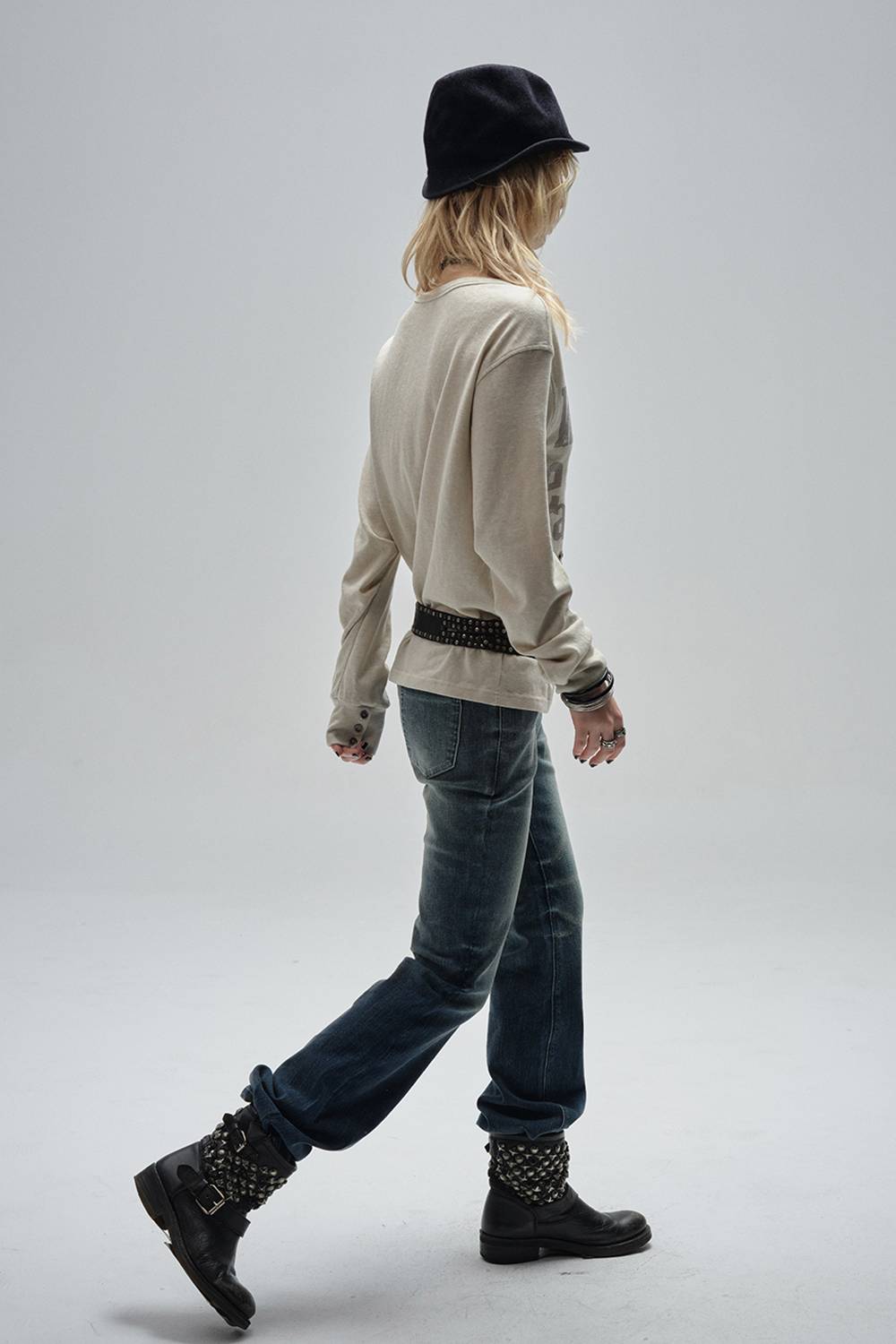 Vintage Washed Slim Jeans