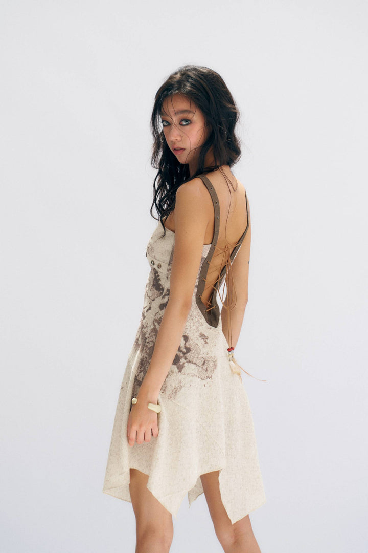Earth Bloom Knit Dress
