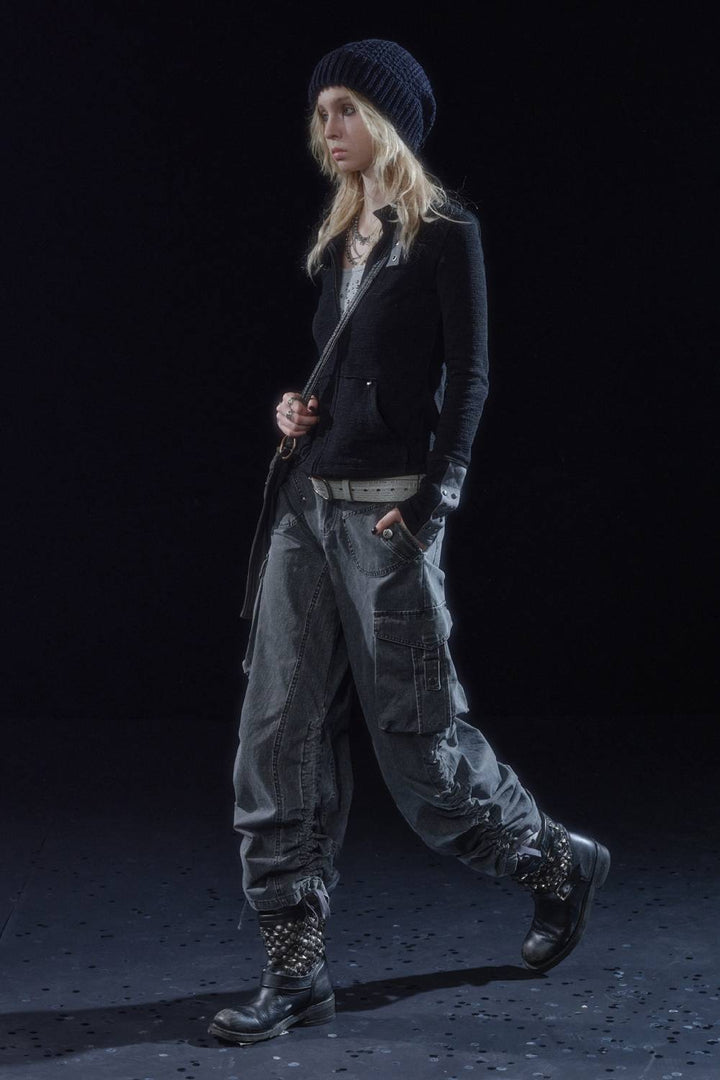 Slim Rivet Detail Jacket