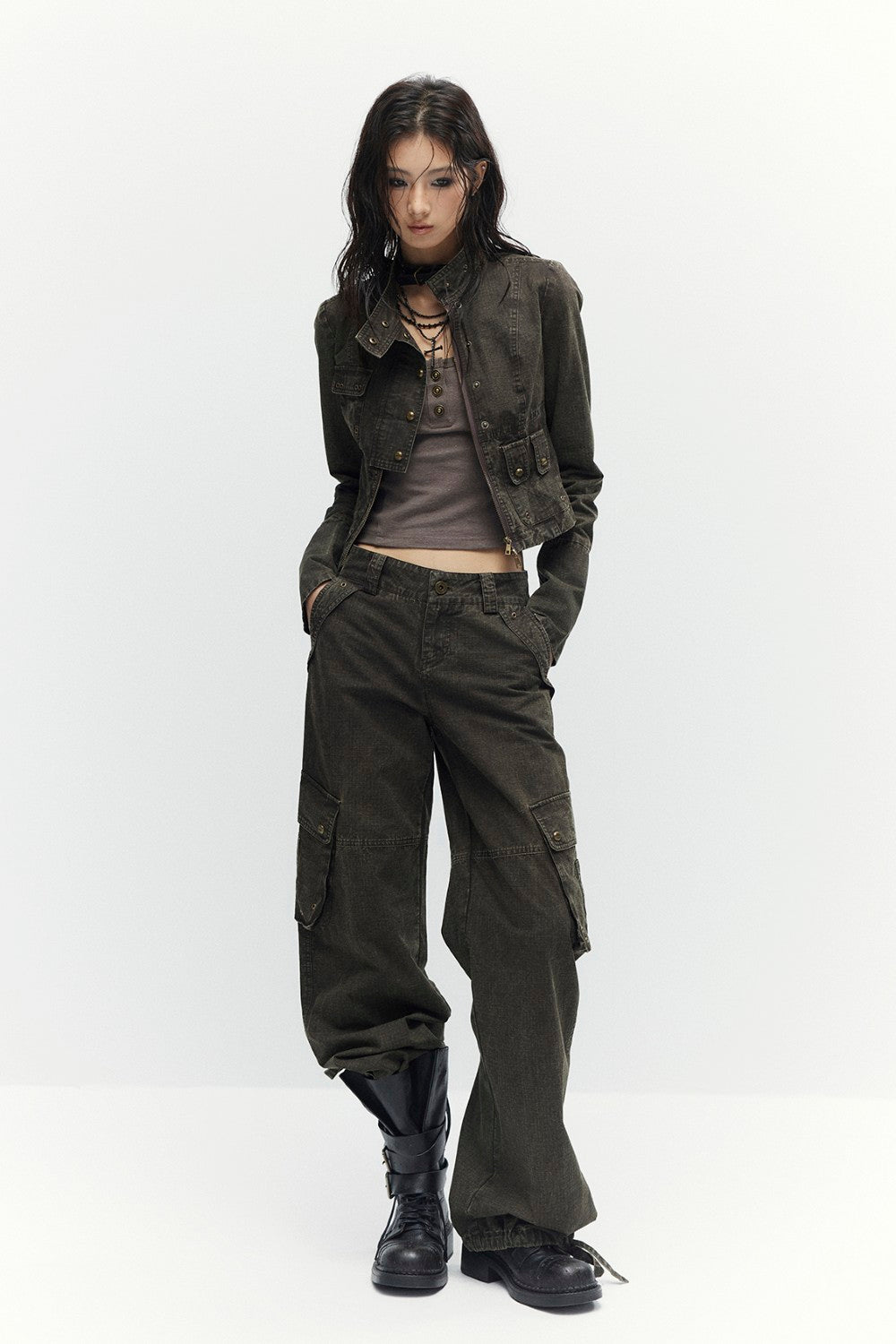 Ash Drift Combat Jacket