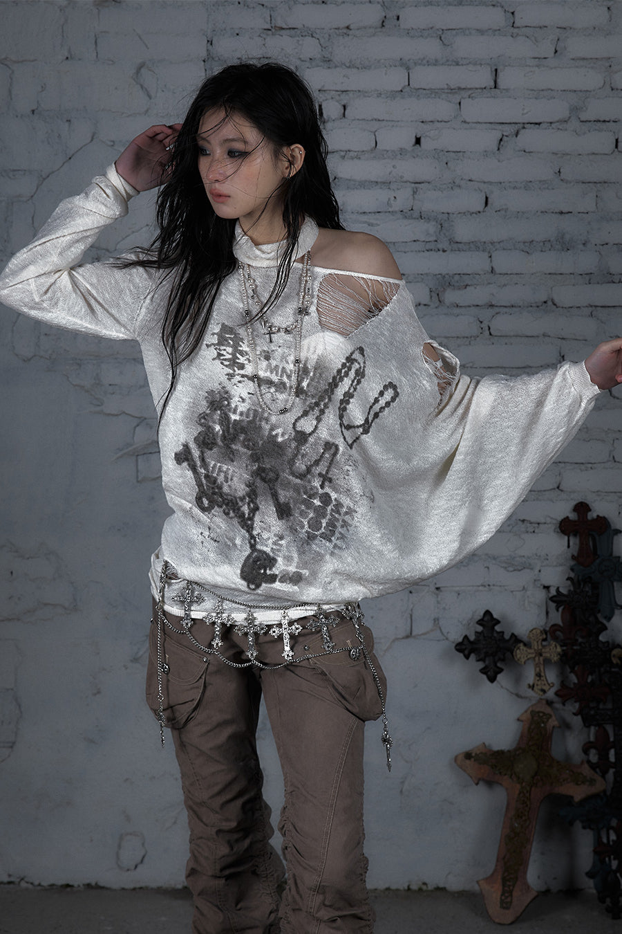 Offbeat Knit Sweater