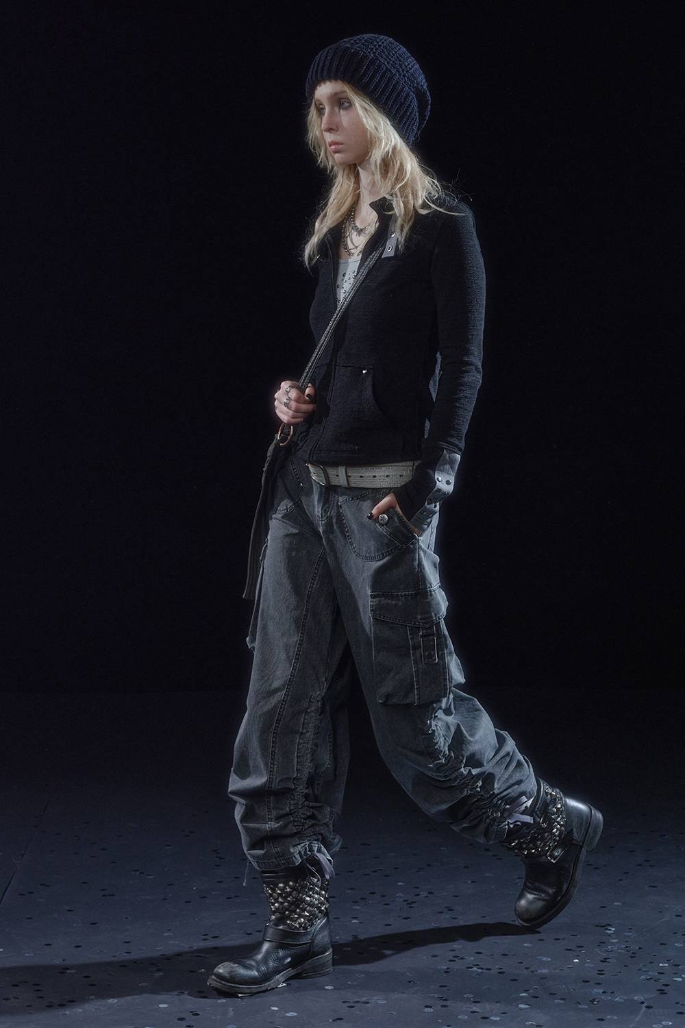 Washed Utility Cargo Pants