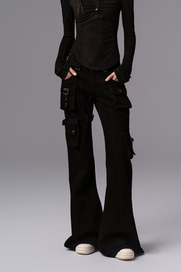 Rivet Strap Utility Trousers