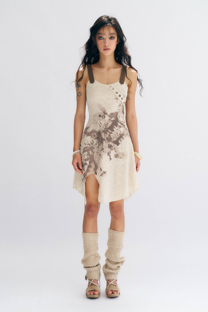 Earth Bloom Knit Dress