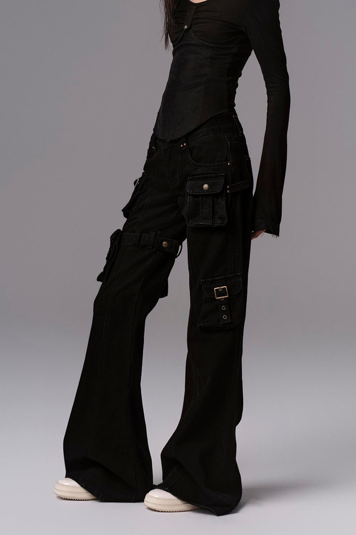 Rivet Strap Utility Trousers