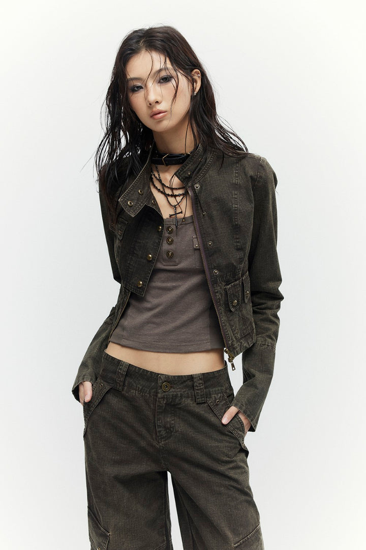 Ash Drift Combat Jacket