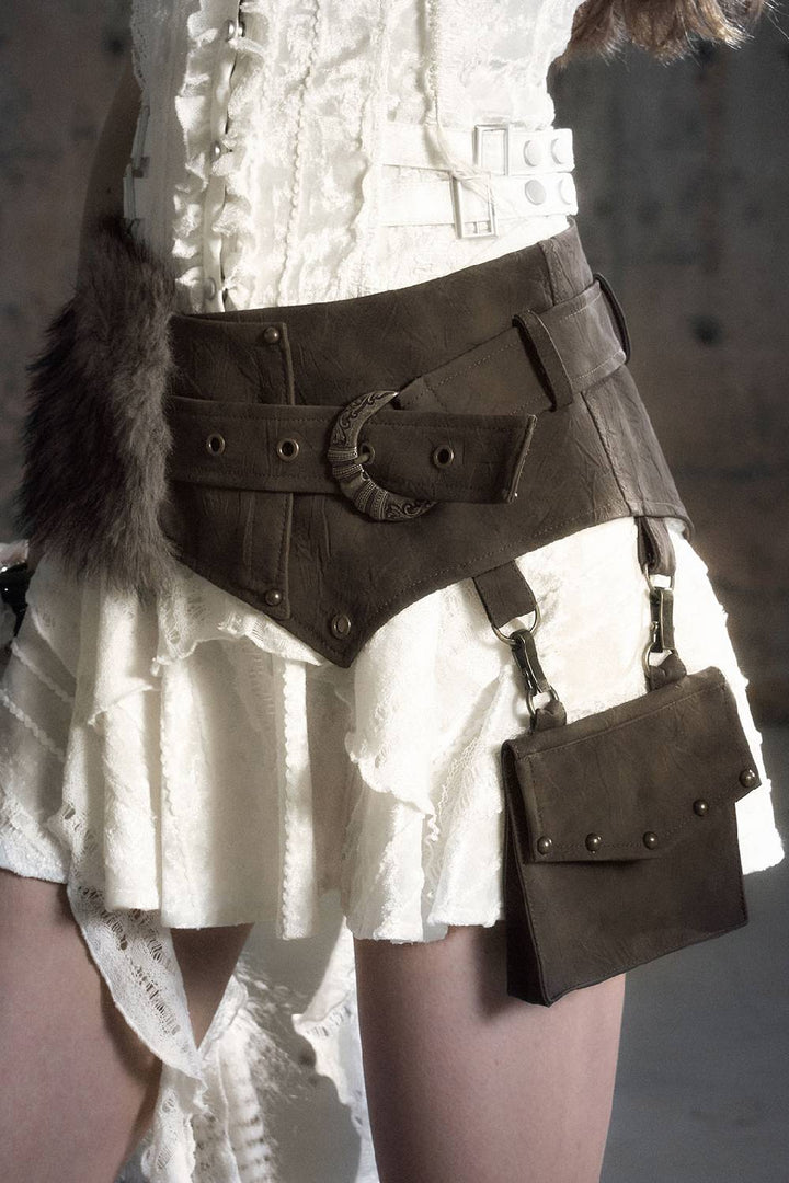 Vintage Utility Belt Skirt