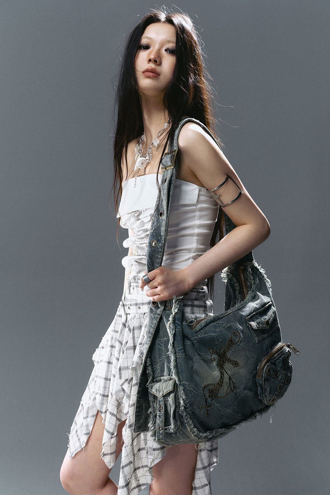 Fray Cross Messenger Bag