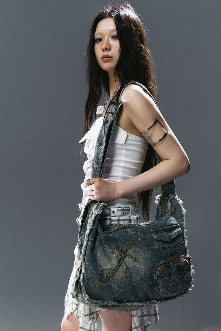 Fray Cross Messenger Bag