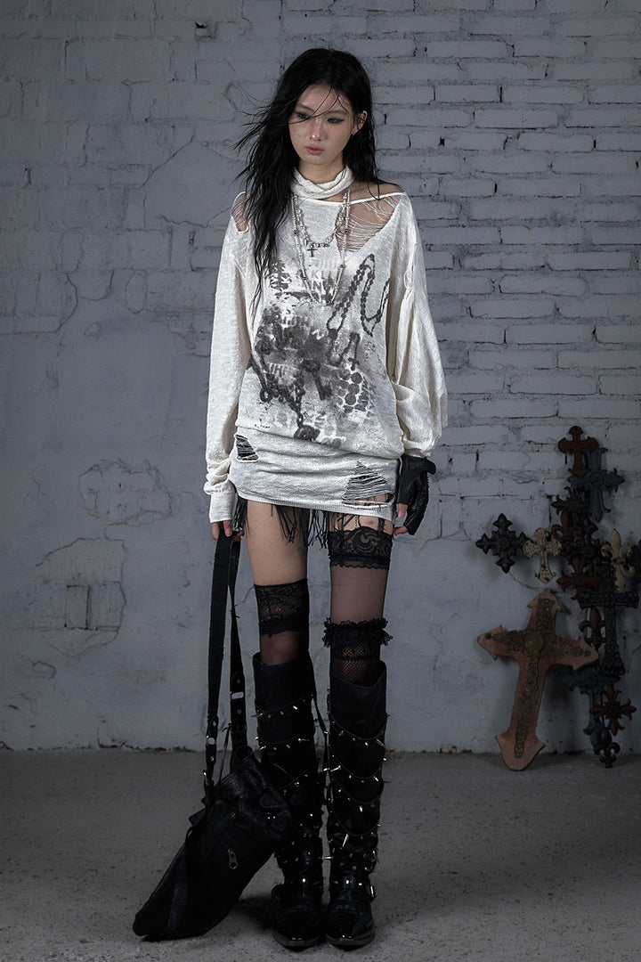 Offbeat Knit Sweater