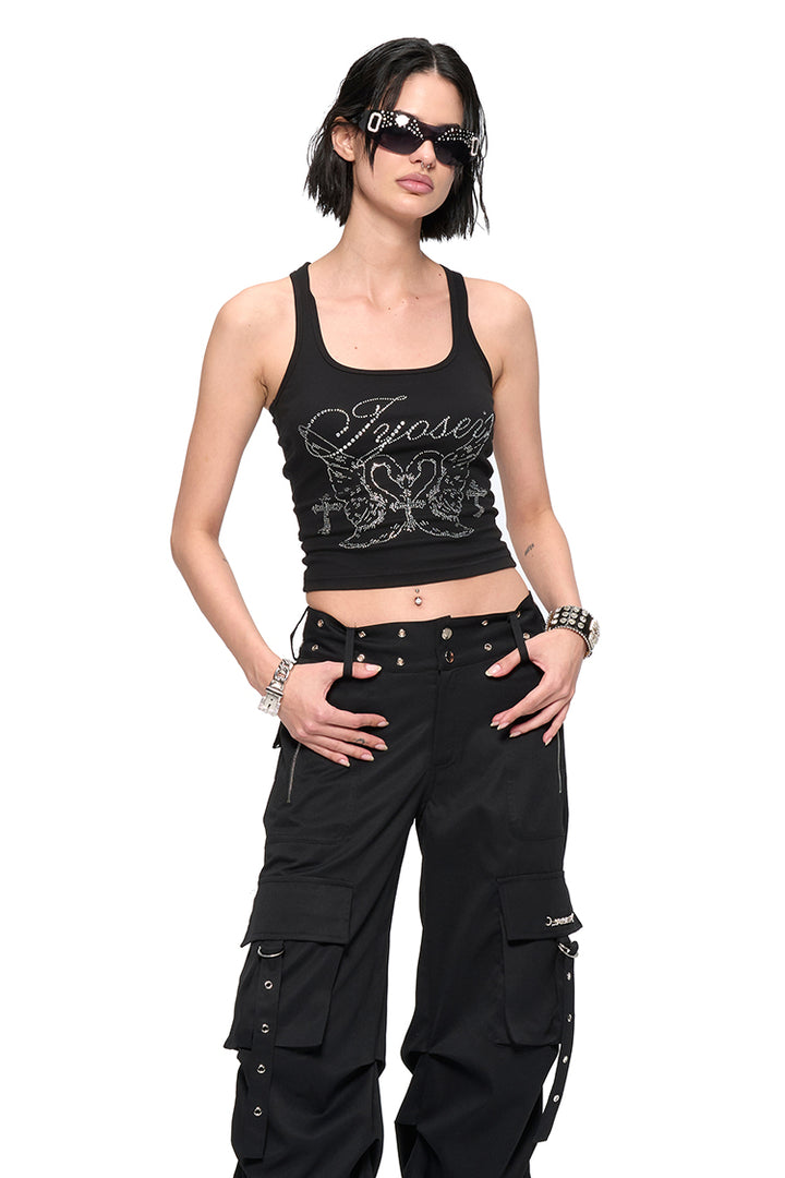 Crystal Swan Tank Top