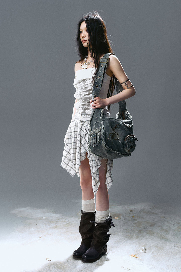 Fray Cross Messenger Bag