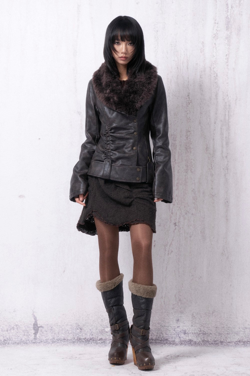 Fur-Trimmed Haven Coat