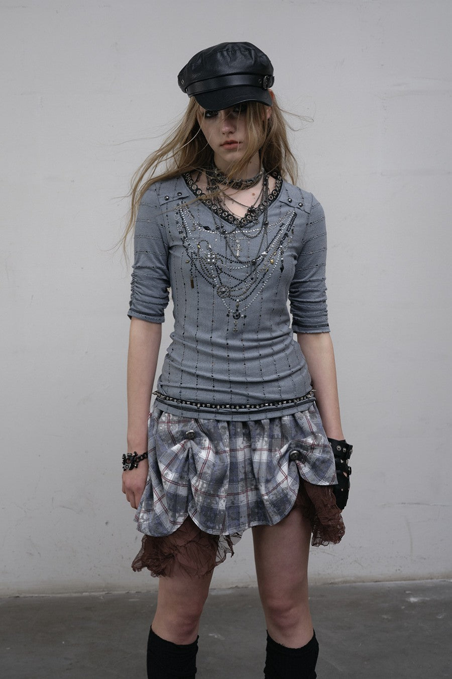Chain Embellished T-shirt