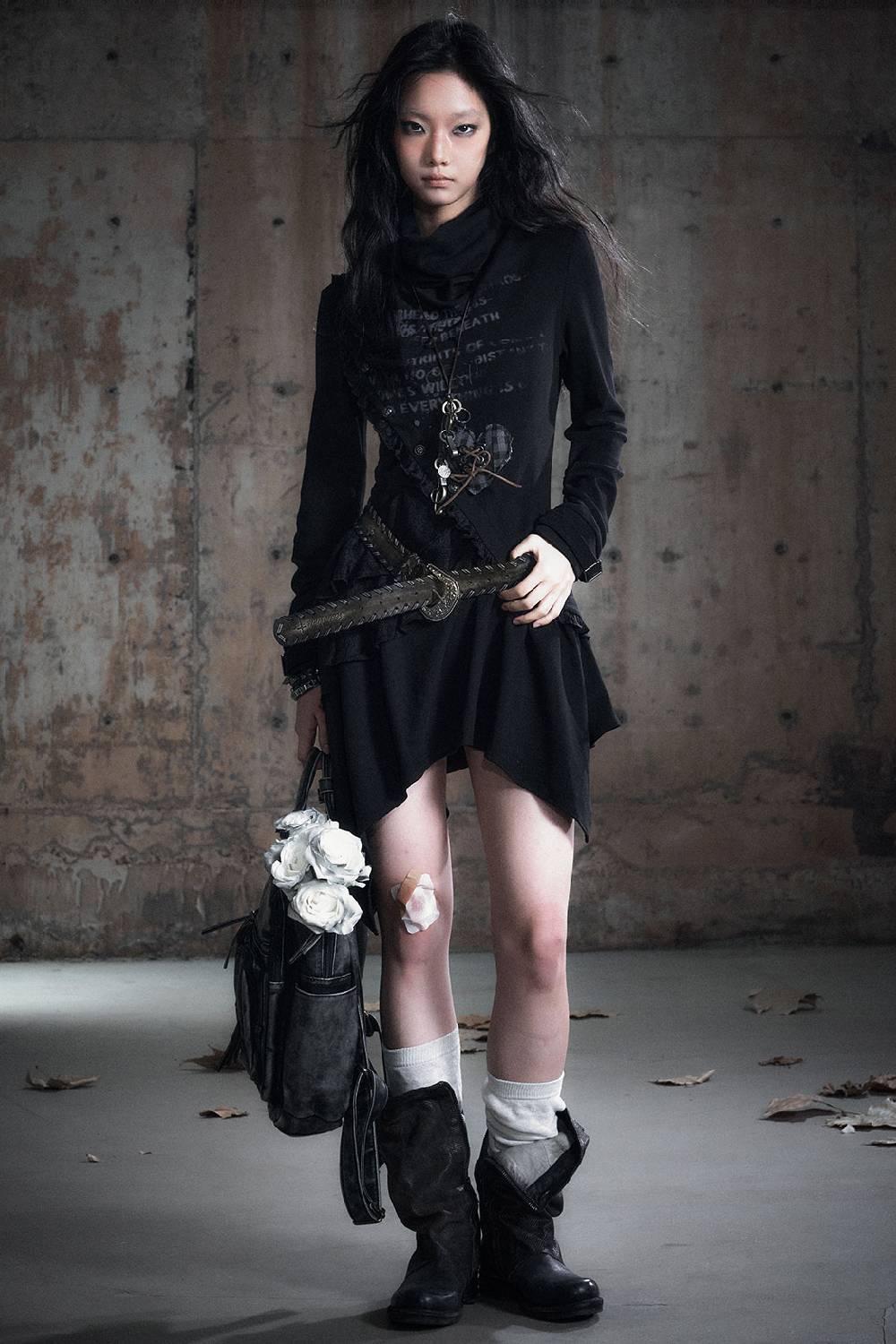 Engraved Buckle PU Belt