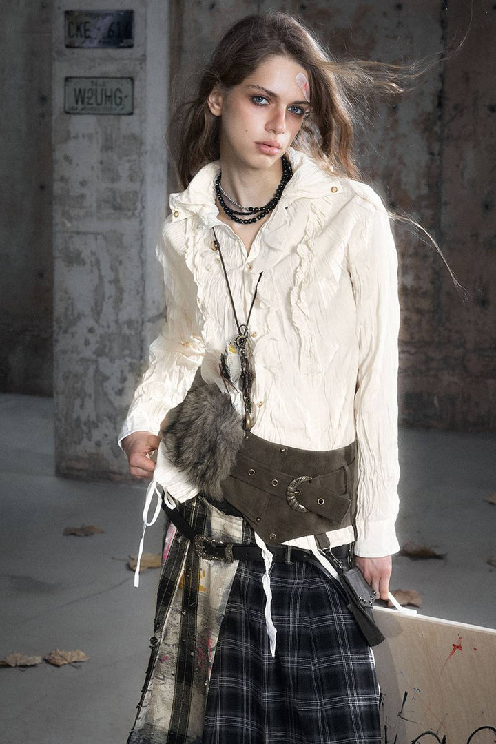 Vintage Utility Belt Skirt