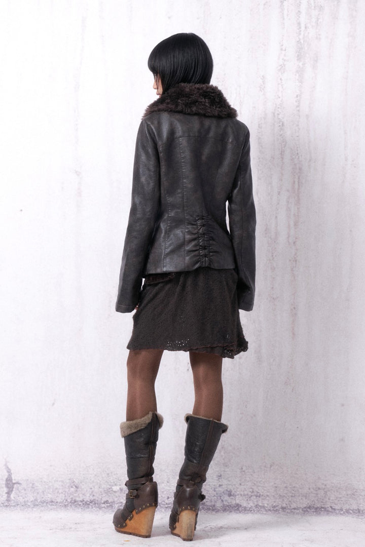 Fur-Trimmed Haven Coat